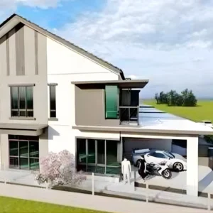 rumah teres pulau meranti