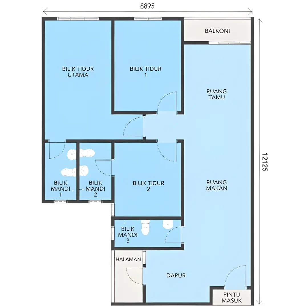 pelan idaman cahaya 3