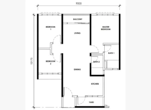 rumawip residensi melati pelan