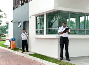 guard house jenderam damai